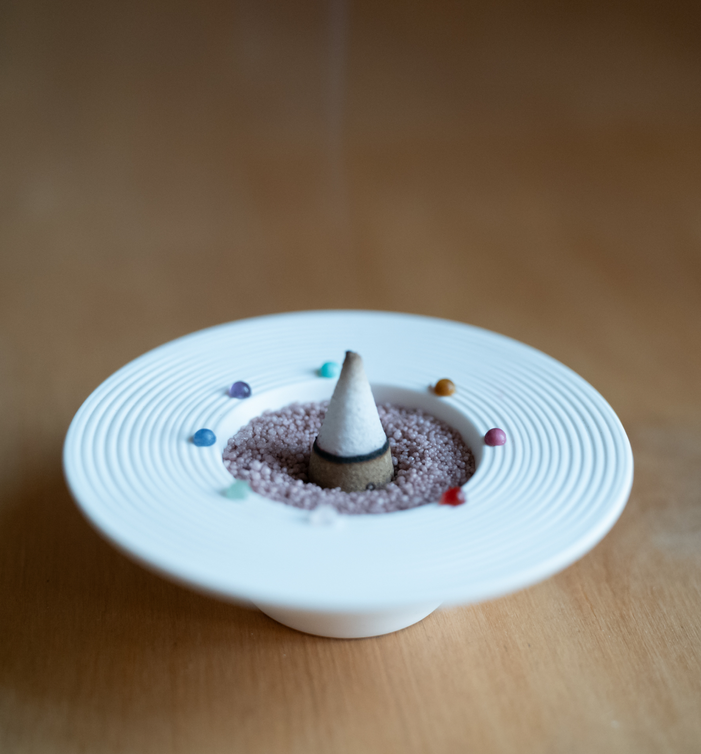 CEDAR | incense cones + plate